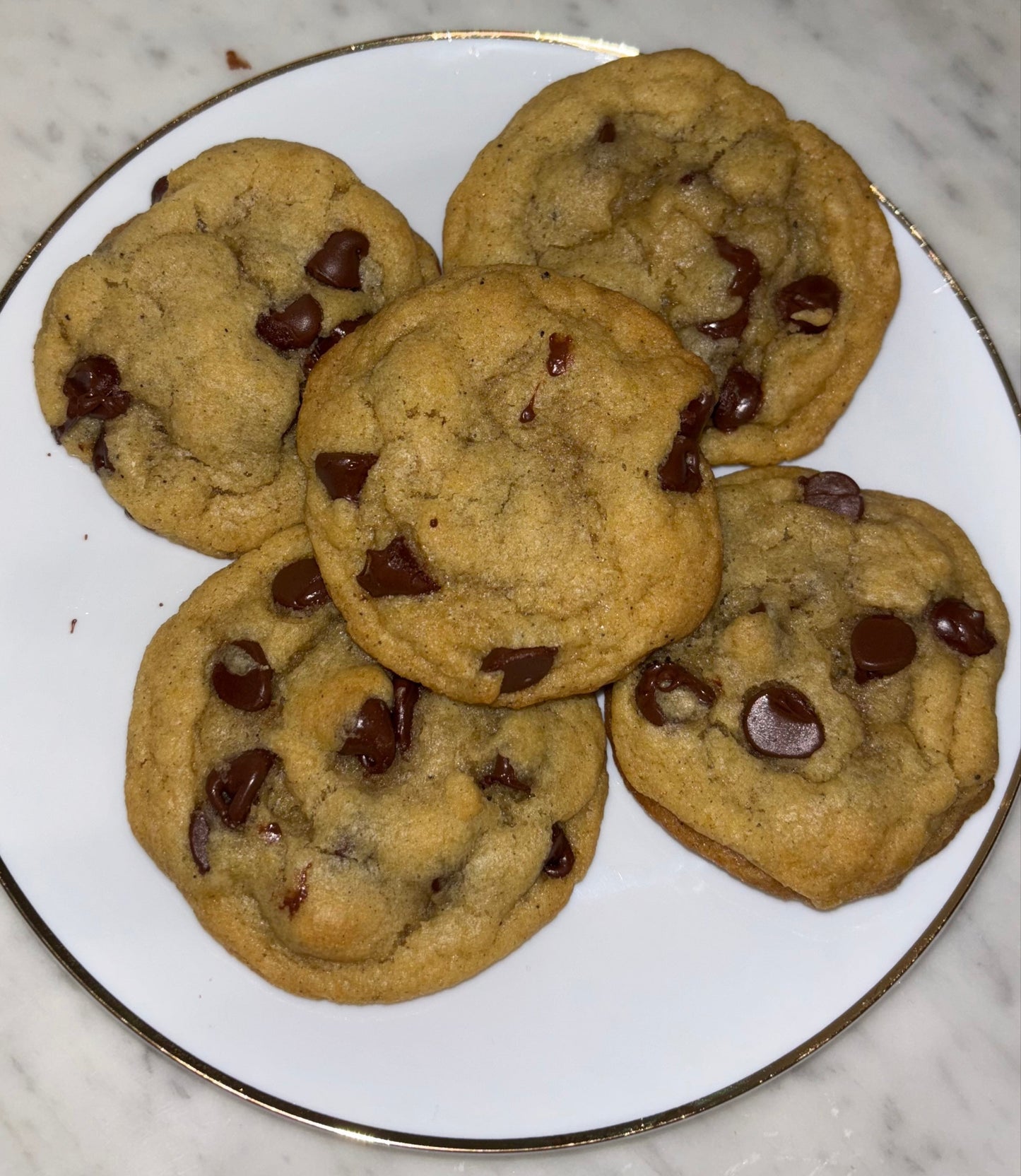Brown Butter Chocolate Chip Cookies (12 Cookies)